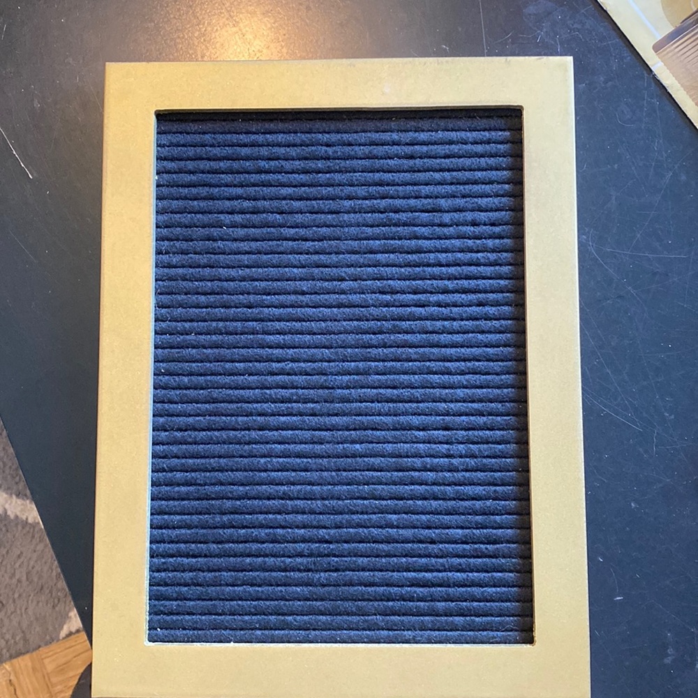 Letter board With Letters